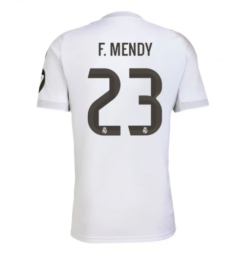 Real Madrid Ferland Mendy #23 Hjemmedrakt 2025-26 Korte ermer Real Madrid Ferland Mendy #23 Hjemmedrakt 2025-26 Korte ermer